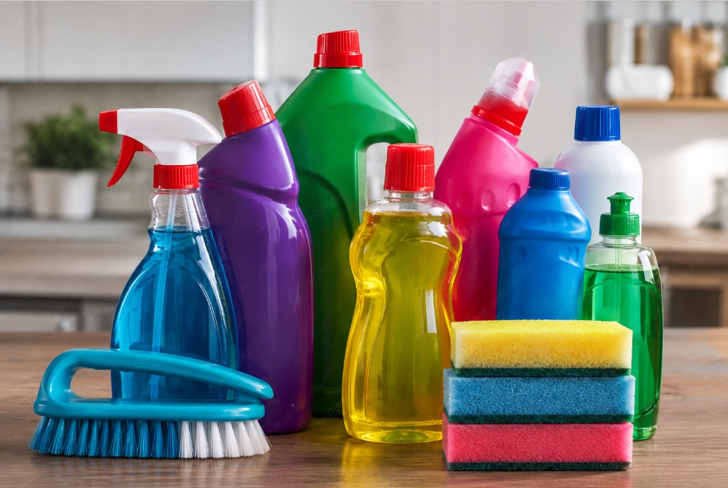 A Anvisa comunicou a proibição de uma série de produtos de limpeza e saneantes nesta sexta-feira (2)