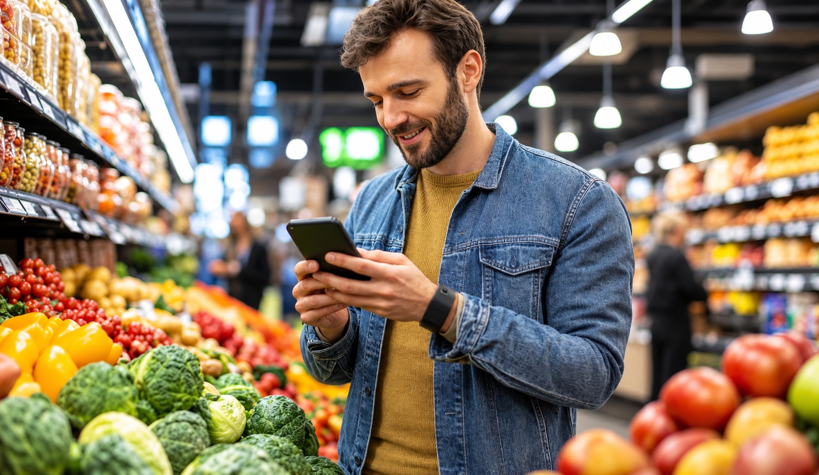 O WhatsApp e o App do supermercado são algumas das principais estratégias para estreitar o relacionamento com os consumidores