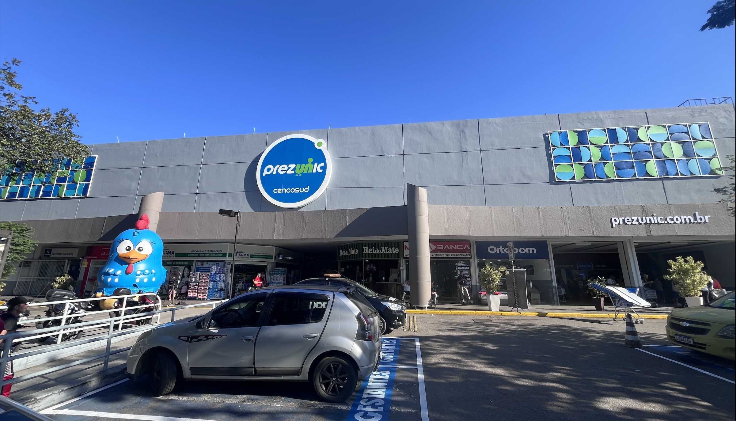 Uma das lojas modernizadas do Prezunic é a de Jauru, na Freguesia, Zona Sudoeste do Rio de Janeiro