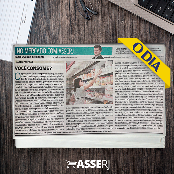 No mercado com Asserj: Marcas próprias, você consome?