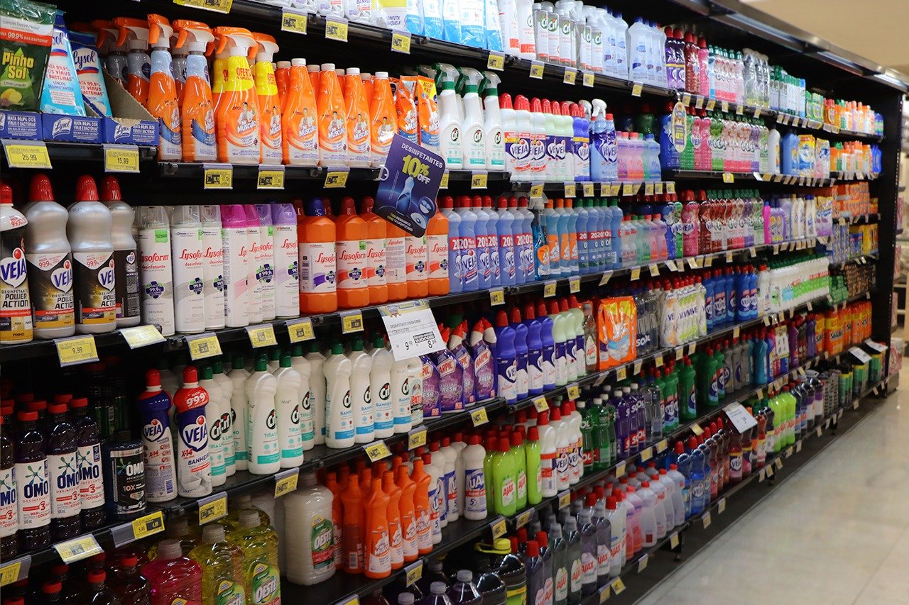 Produtos de limpeza cresceram 11,4% no primeiro quadrimestre de 2024