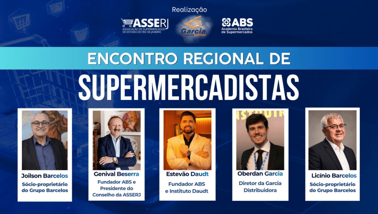 1º Encontro Regional de Supermercadistas acontece em Campos dos Goytacazes, no dia 22 de outubro
