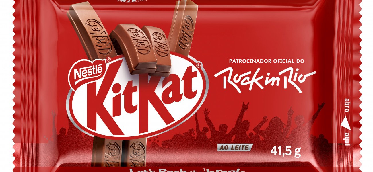 Kitkat se prepara para o Rock in Rio nos PDVs