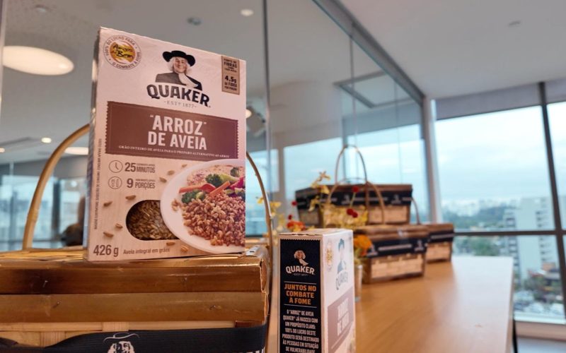 Quaker inova e lança o primeiro ‘arroz’ de aveia do mercado brasileiro