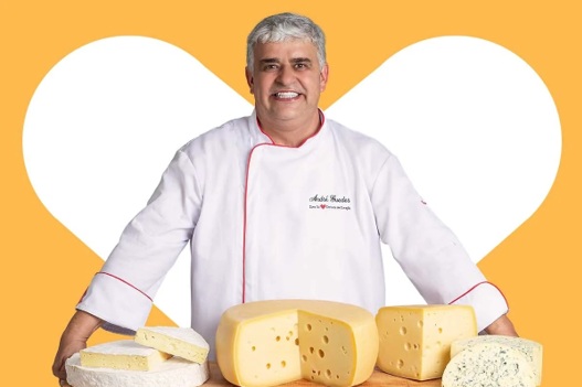 André Guedes, Expert em Queijos e Frios do Zona Sul, será o anfitrião do evento que reúne produtores de queijo e clientes