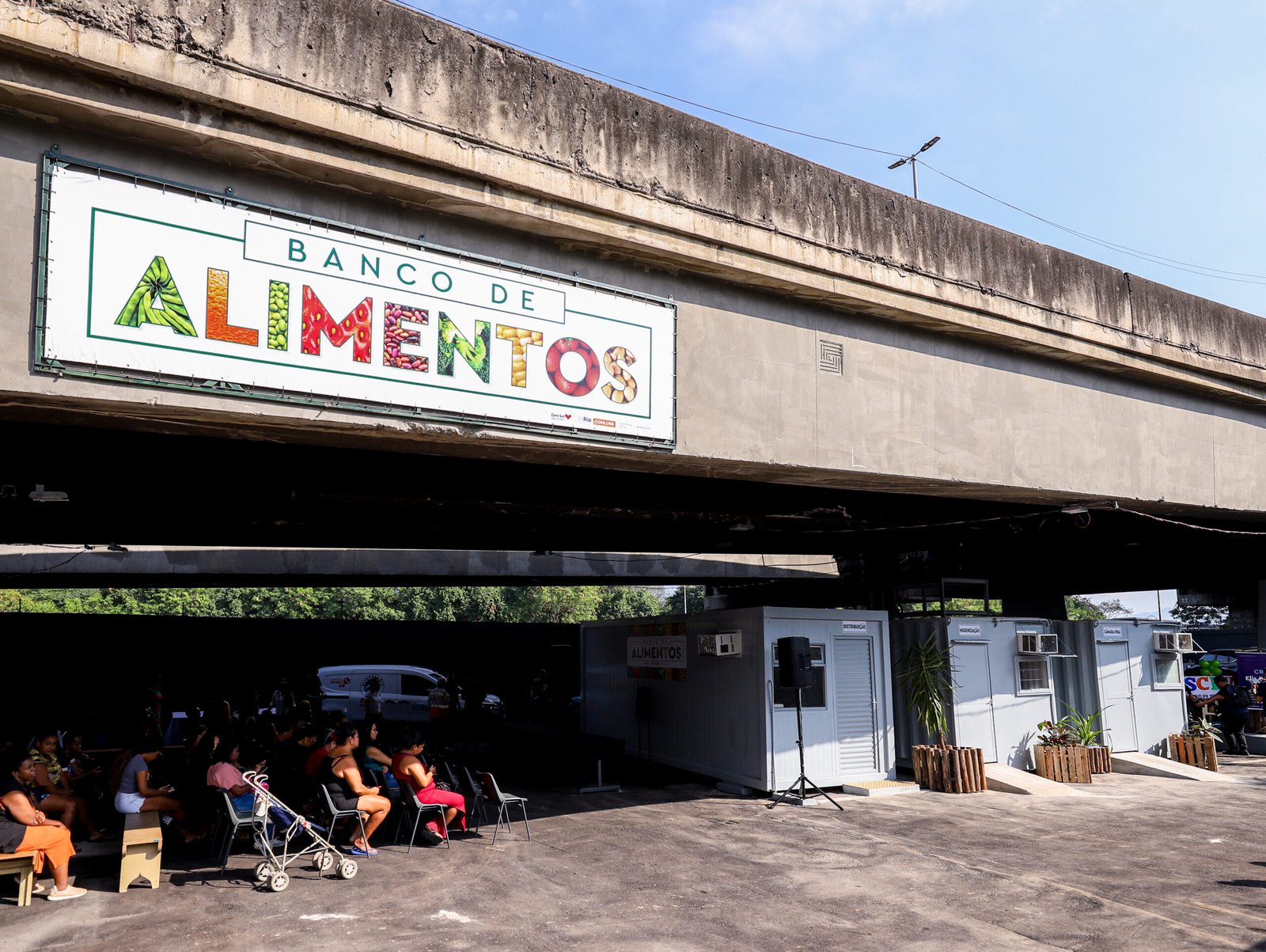 Zona Sul ajuda no combate à fome com novo Banco de Alimentos na Cidade de Deus