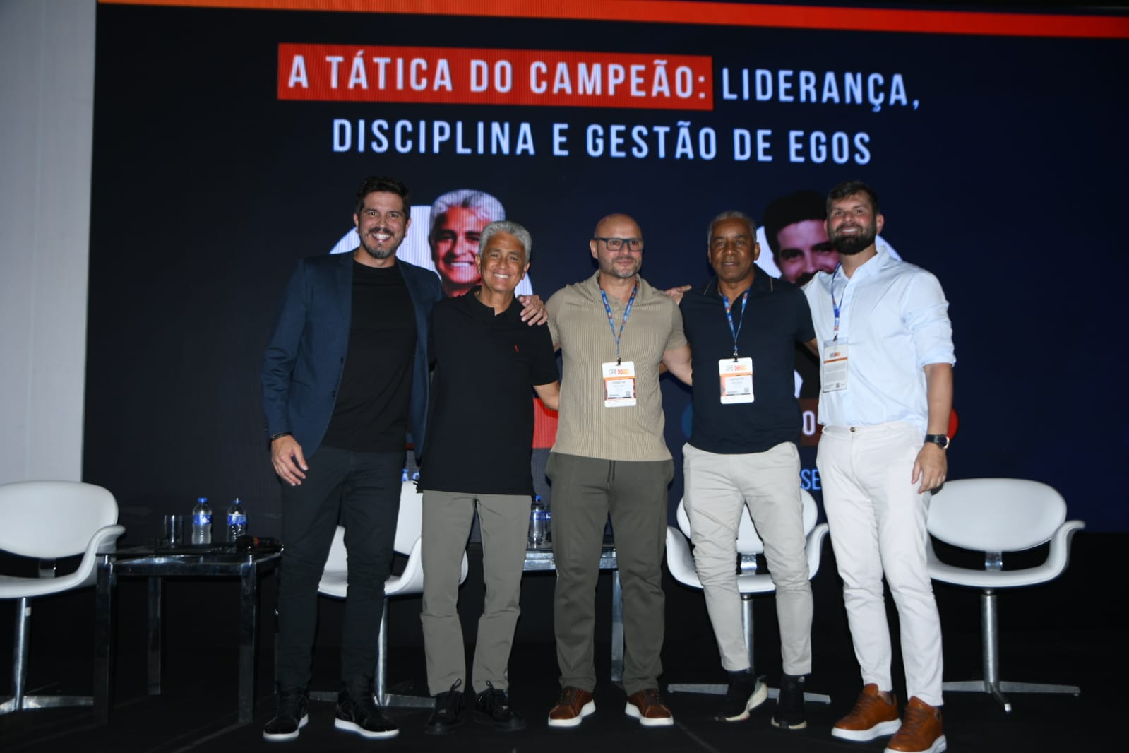 Futebol e gestão se encontram na SRE em painel sobre liderança e alta performance