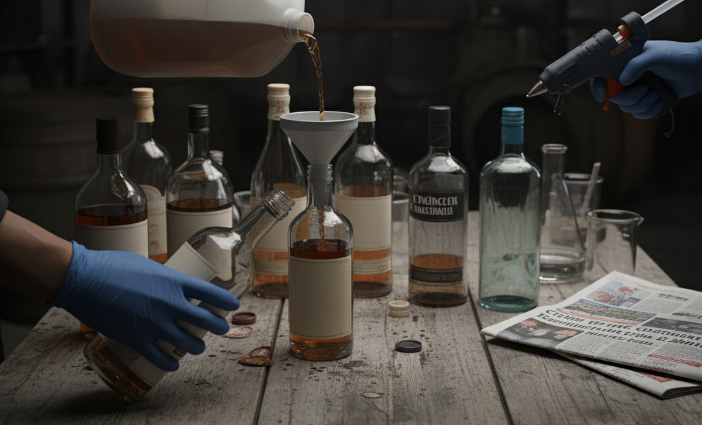 Bebidas falsificadas e contaminação por metanol. ASSERJ detalha cenário e guia de ações