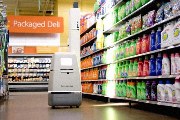 Supermercado Hi-Tech: robô identifica produtos vencidos e fora da prateleira