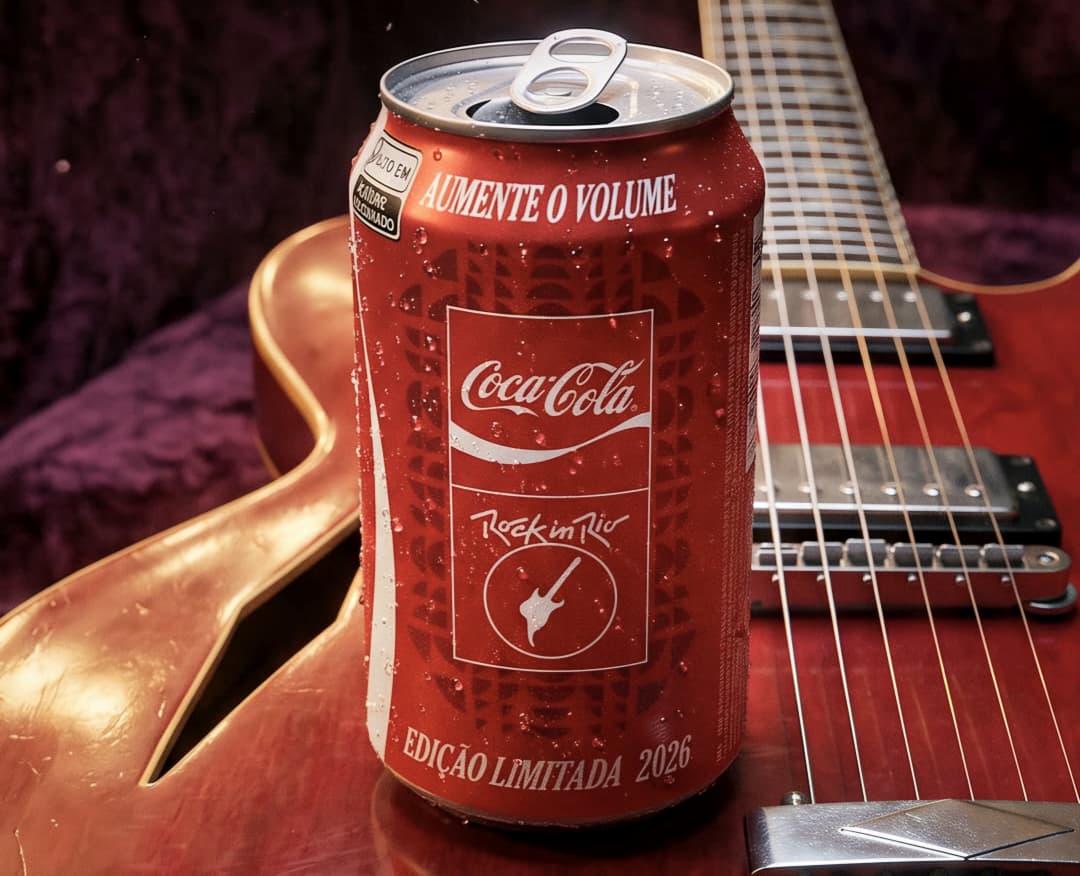 Coca-Cola leva a experiência do Rock in Rio para as gôndolas dos supermercados