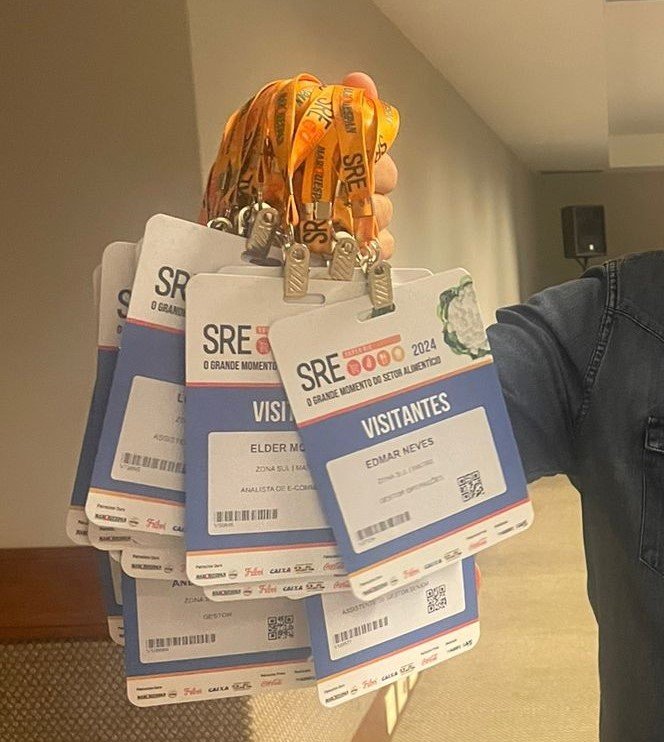 As credenciais dos associados para SRE Trade Show já estão disponíveis para retirada mediante agendamento prévio