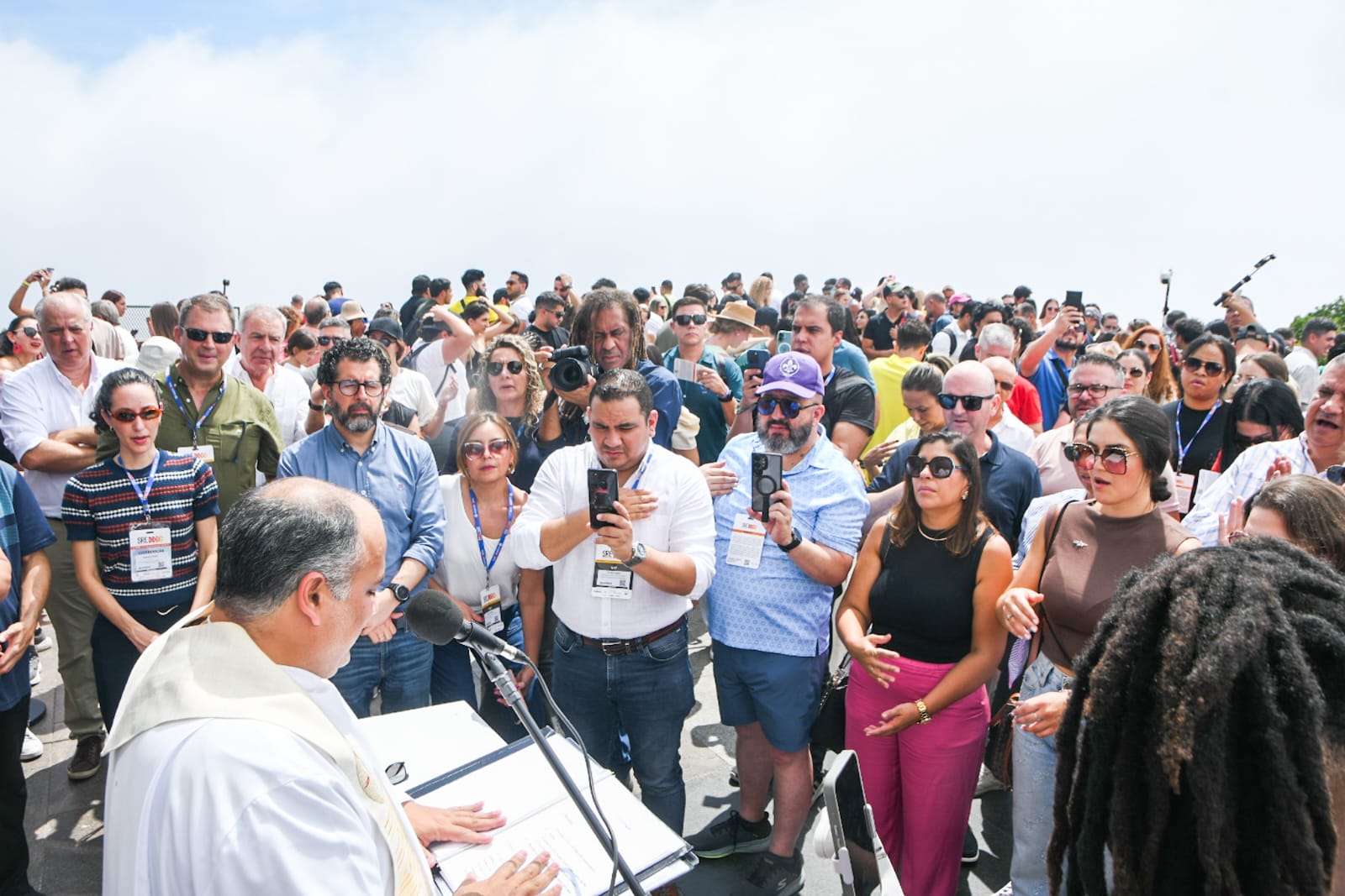 Comitiva da ALAS visita o Cristo Redentor no segundo dia da SRE