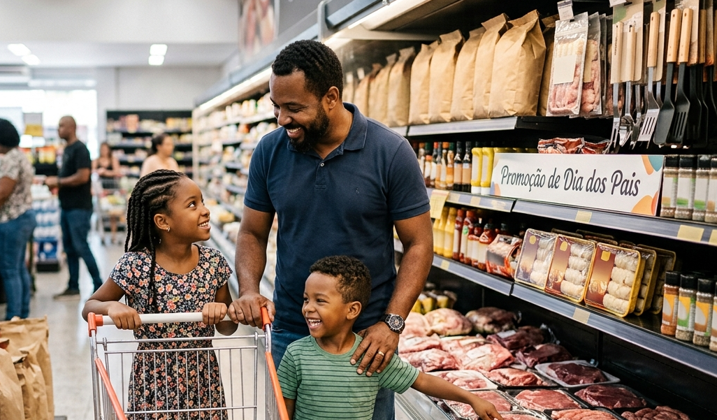 Compras de Dia dos Pais: churrasco e vinho são campeões de vendas na data 