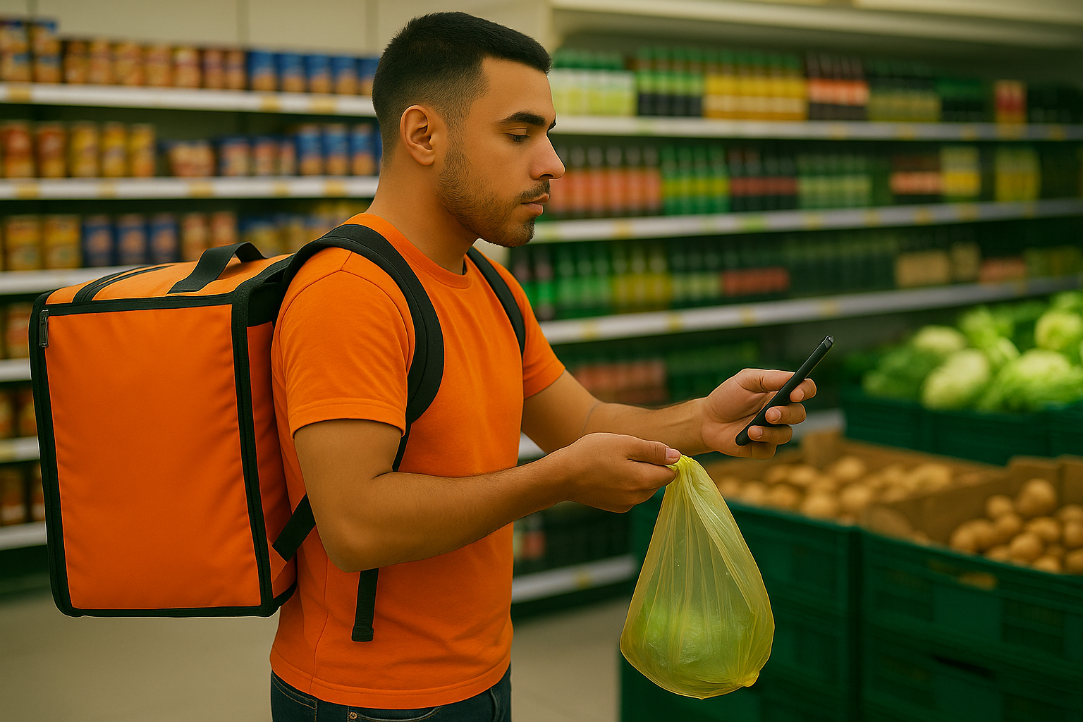Entregador X Entrega em Domicílio: confira o impacto na logística supermercadista