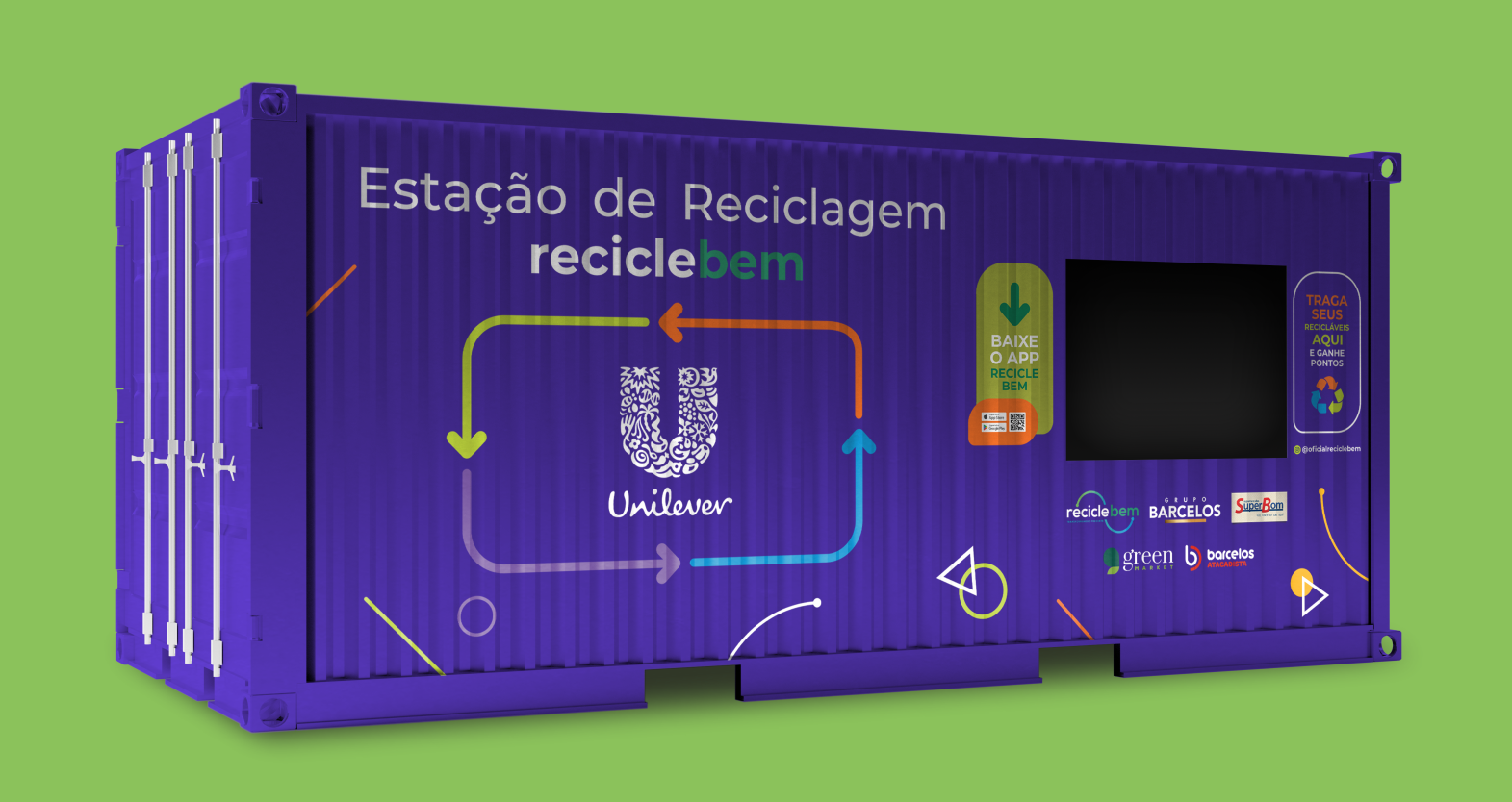 Grupo Barcelos inaugura estação de reciclagem em Campos