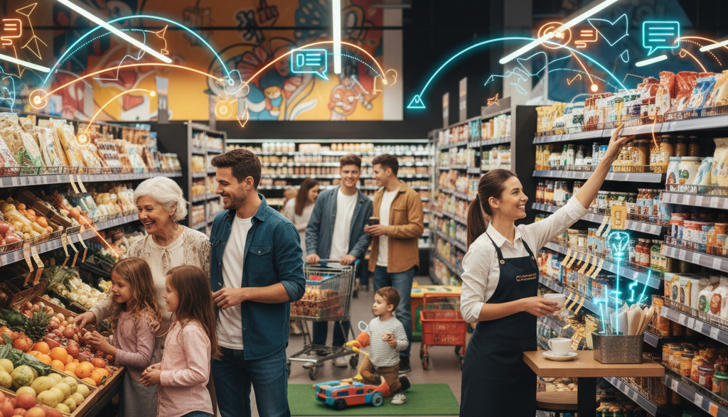 Experiência no supermercado: quando a compra vira convivência e relacionamento