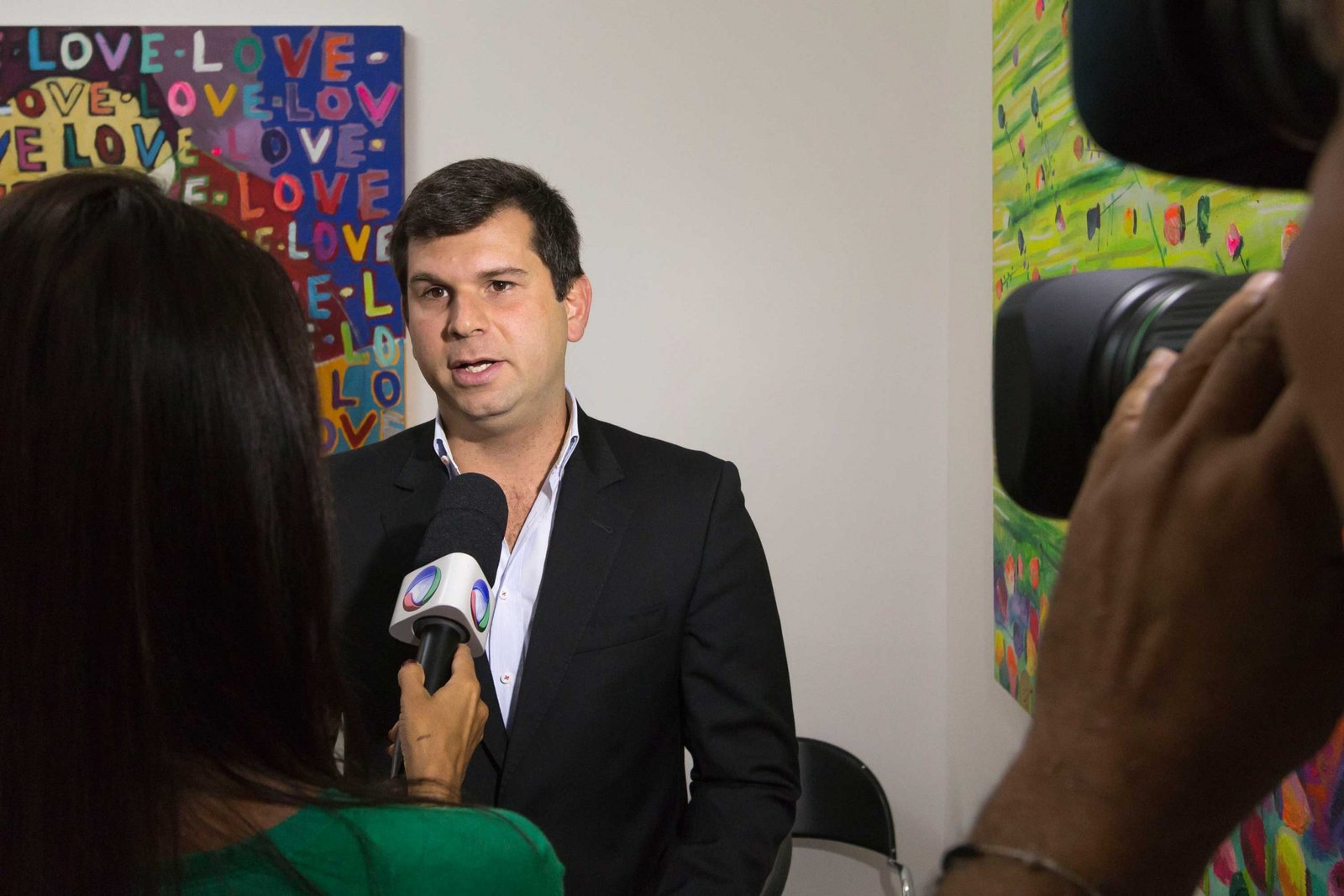 Encontro de jornalistas com Fábio Queiroz