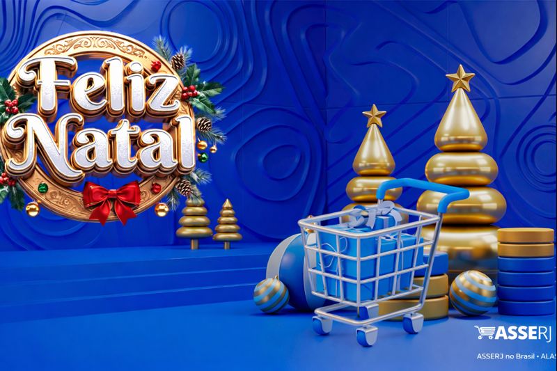 ASSERJ deseja Feliz Natal aos seus associados e a todo o setor supermercadista