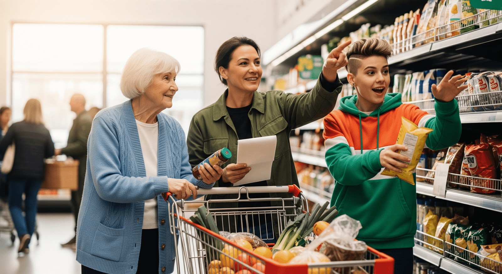 O que cada geração coloca no carrinho? Vem saber!