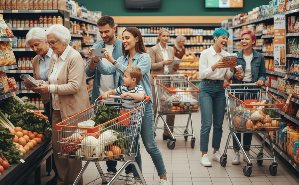 Saiba qual é geração que mais enche os carrinhos!