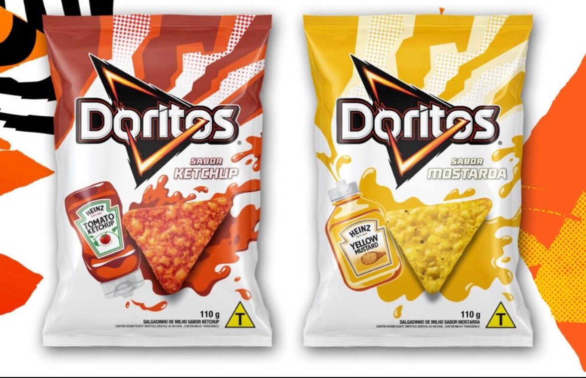 Doritos e Heinz firmam parceria com lançamento inovador. Ótima oportunidade para os supermercados!