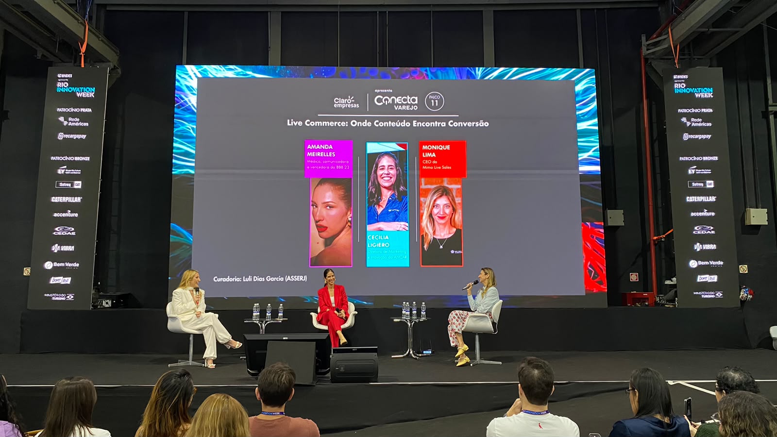 Onde o conteúdo encontra a conversão: painel no Rio Innovation Week desvenda o futuro do Live Commerce