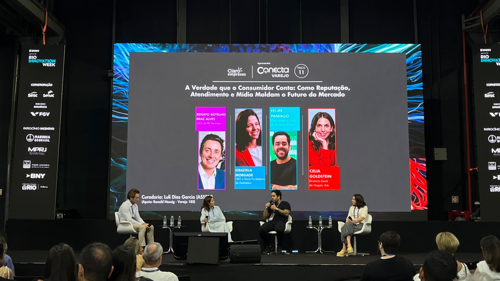 No Rio Innovation Week, painel revela como reputação, atendimento e mídia definem o futuro das marcas