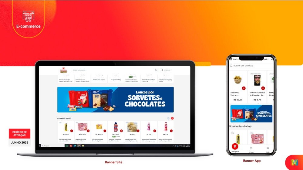 Vendas por impulso: Princesa Supermercados fecha nova parceria com Nestlé Sorvetes