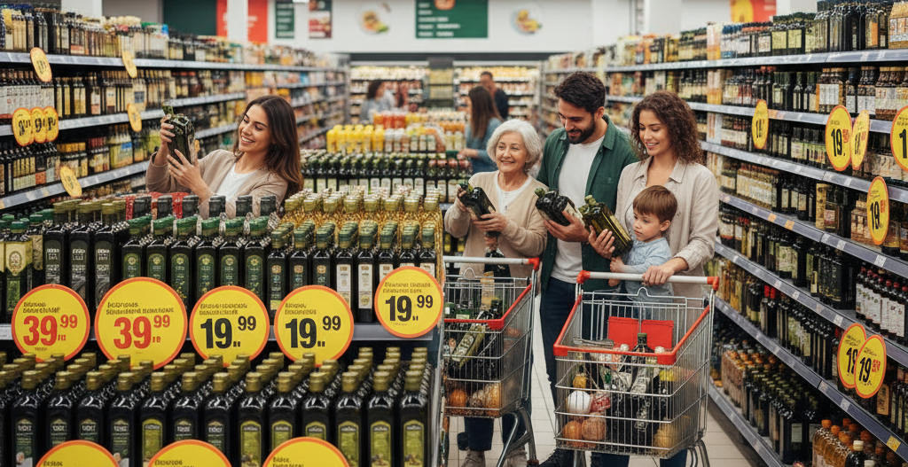 A queda do vilão: preço do azeite registra forte baixa em 2025