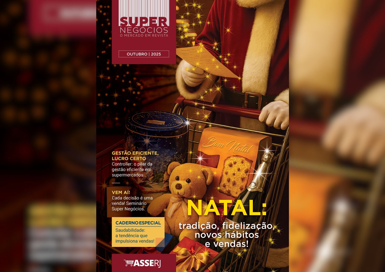 No ar: edição de outubro da revista Super Negócios destaca Seminário, função de controller, expectativas para o Natal e muito mais!