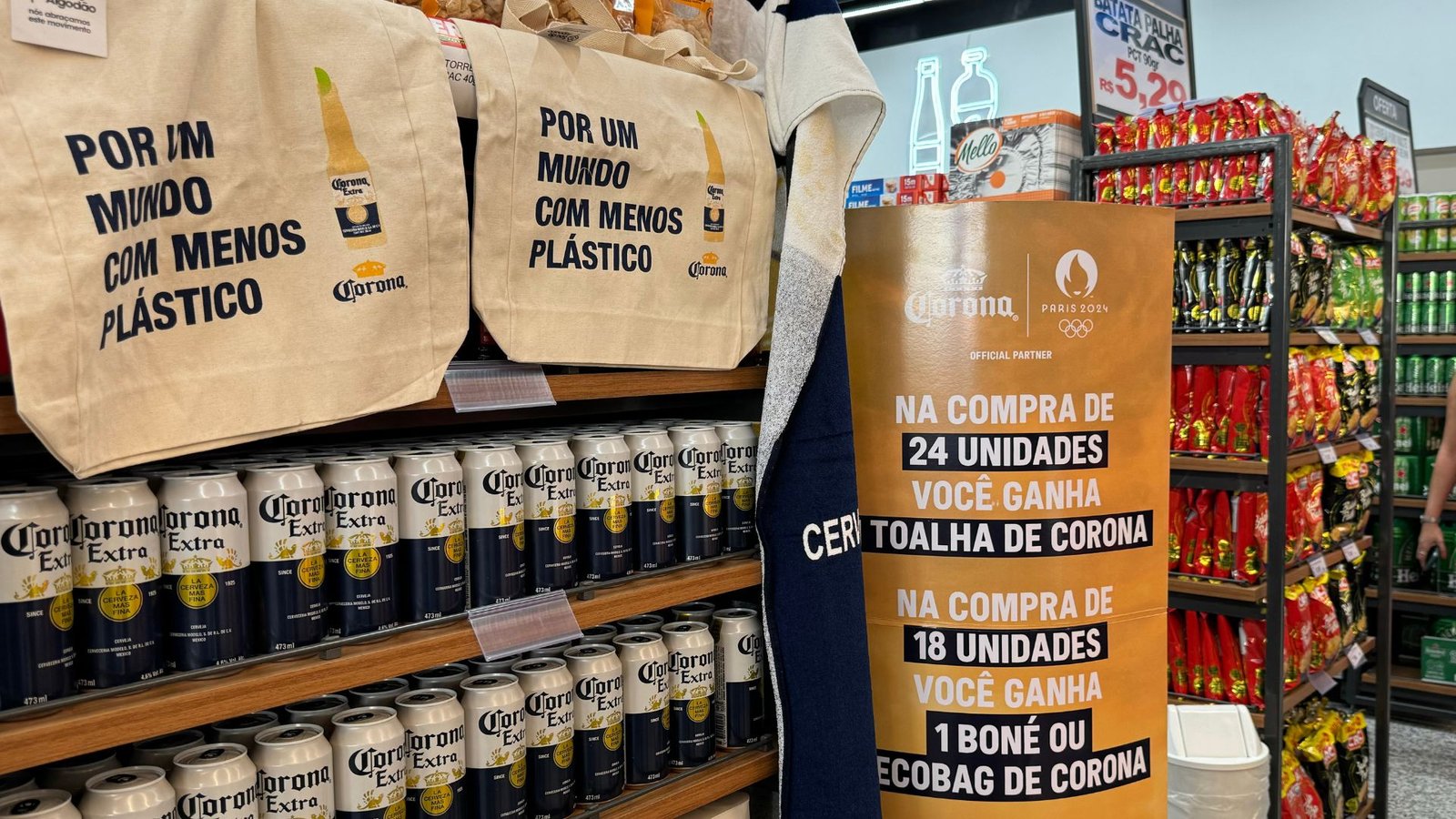 Cerveja Corona aposta em trade para as Olimpíadas