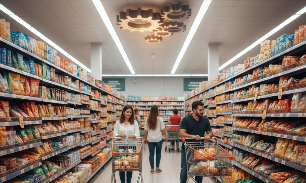 Supermercados mostram resiliência em agosto, mesmo com impactos do clima e exportações