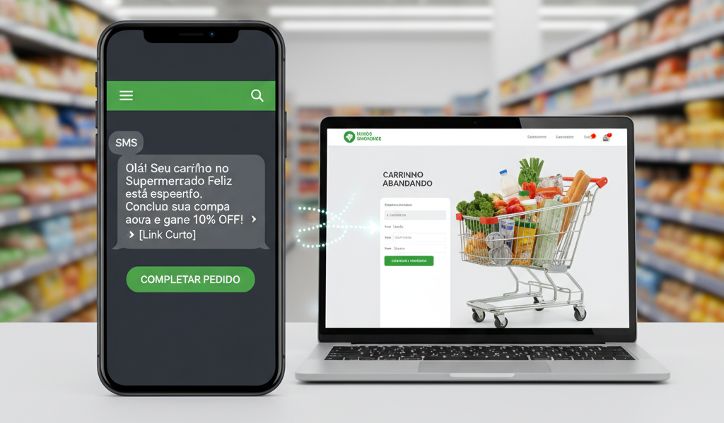 SMS: novo aliado de vendas dos supermercados? Vem saber!
