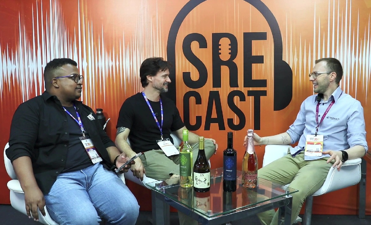 Gravação do SRE Cast com André Rech, gestor da Garibaldi