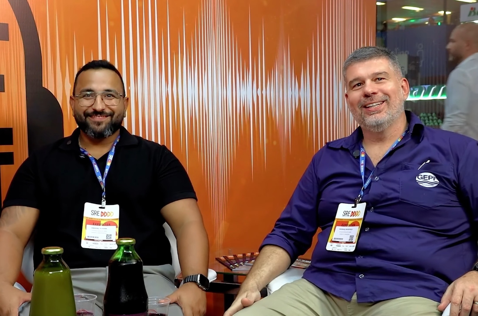 Rodrigo Mendonça e Emanoel Fernando celebram primeira participação da GEPF como expositora na SRE