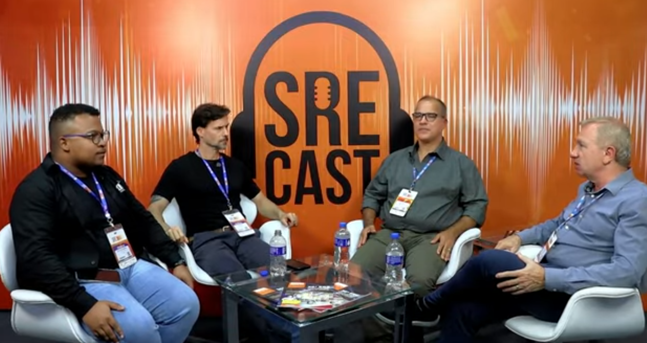 Walmer Costa, CEO da Maxxi Automação, e Luiz Jairo, Head de TI do Grupo Atlas, participam do SRE Cast