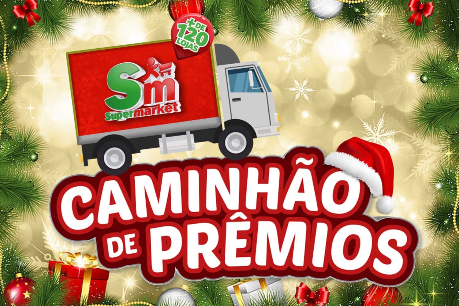 Natal 2021: Supermarket lança Promoção para compras acima de R$ 100