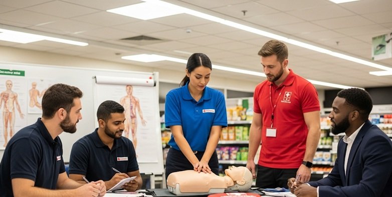 Primeiros Socorros nos supermercados! Adonai promove treinamento de lideranças de lojas!