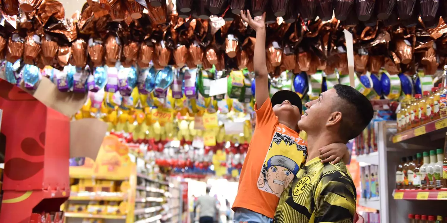 Sobe para 4,5% expectativa dos supermercados nas vendas da Páscoa