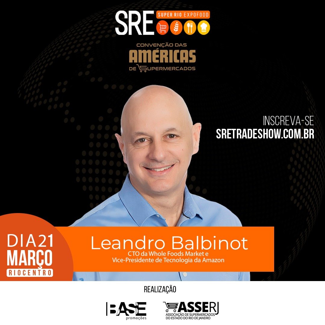 34ª edição da SRE apresenta palestra de Leandro Balbinot