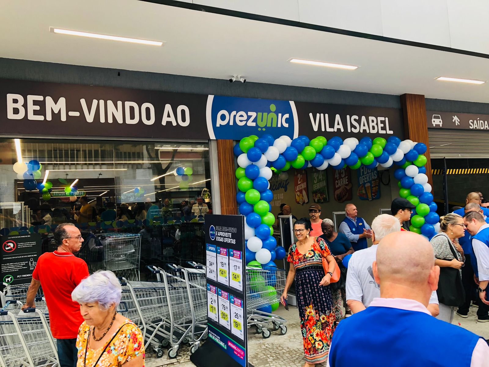 Prezunic presta homenagem ao bairro de Vila Isabel