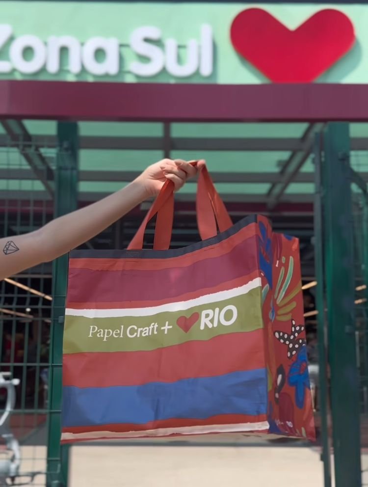 Zona Sul acerta parceria com a Papel Craft pela sustentabilidade