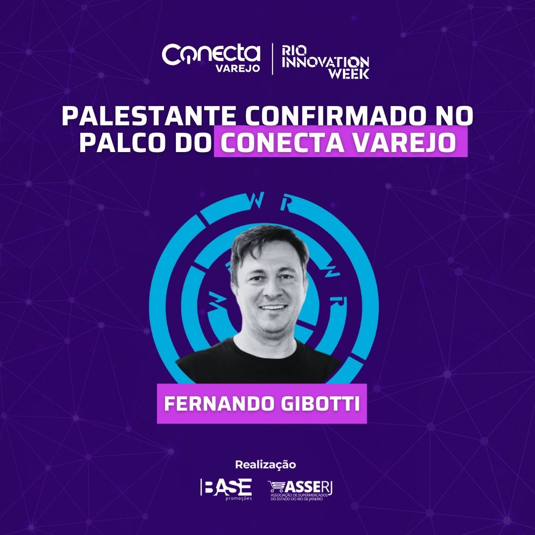 Dados demográficos são poderosos insights para você alinhar estratégias. E o Fernando Gibotti vai comprovar isso no Conecta Varejo | Rio Innovation Week 2024