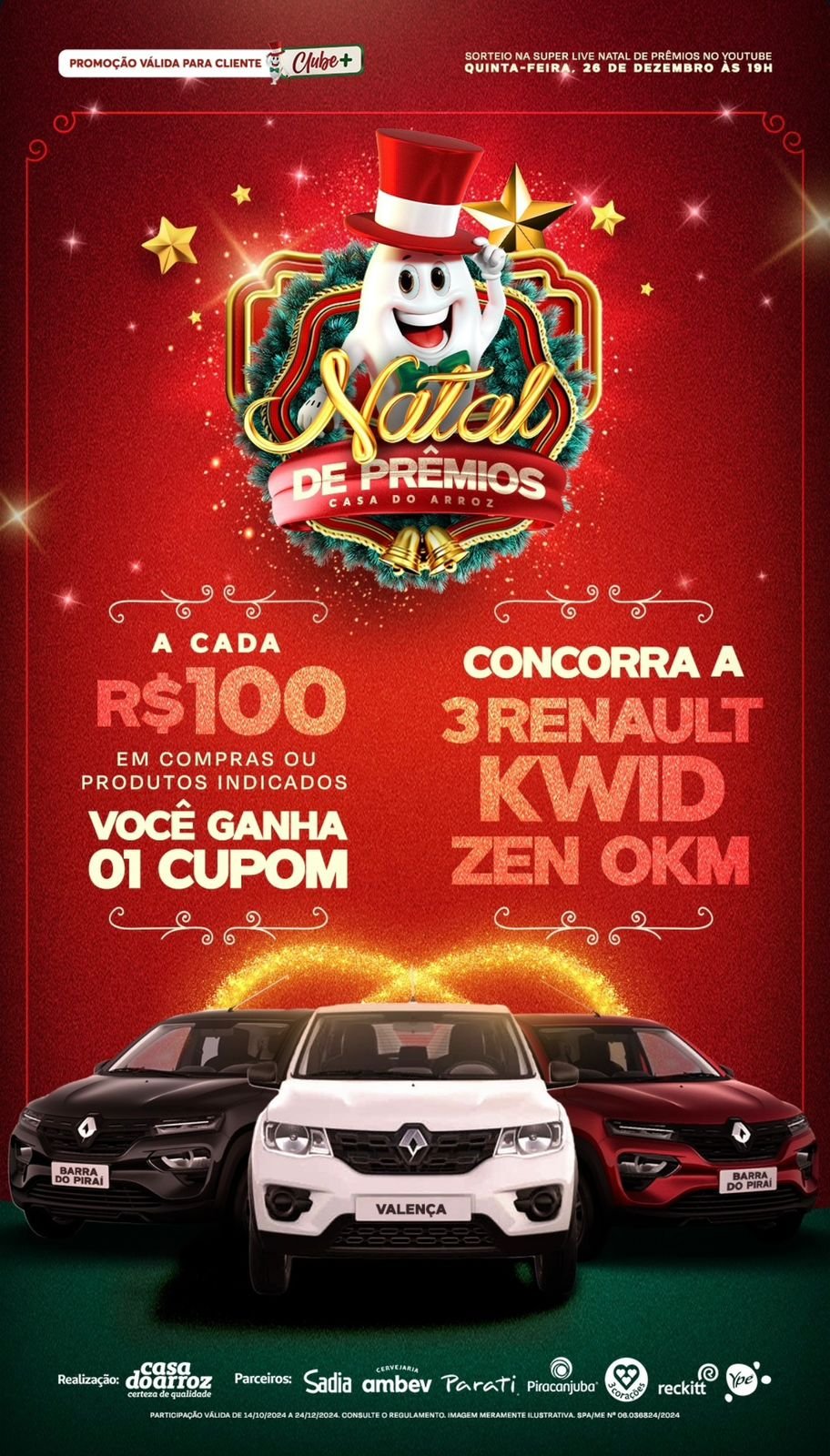 ASSERJ participa de live que encerra Campanha de Natal da Casa do Arroz