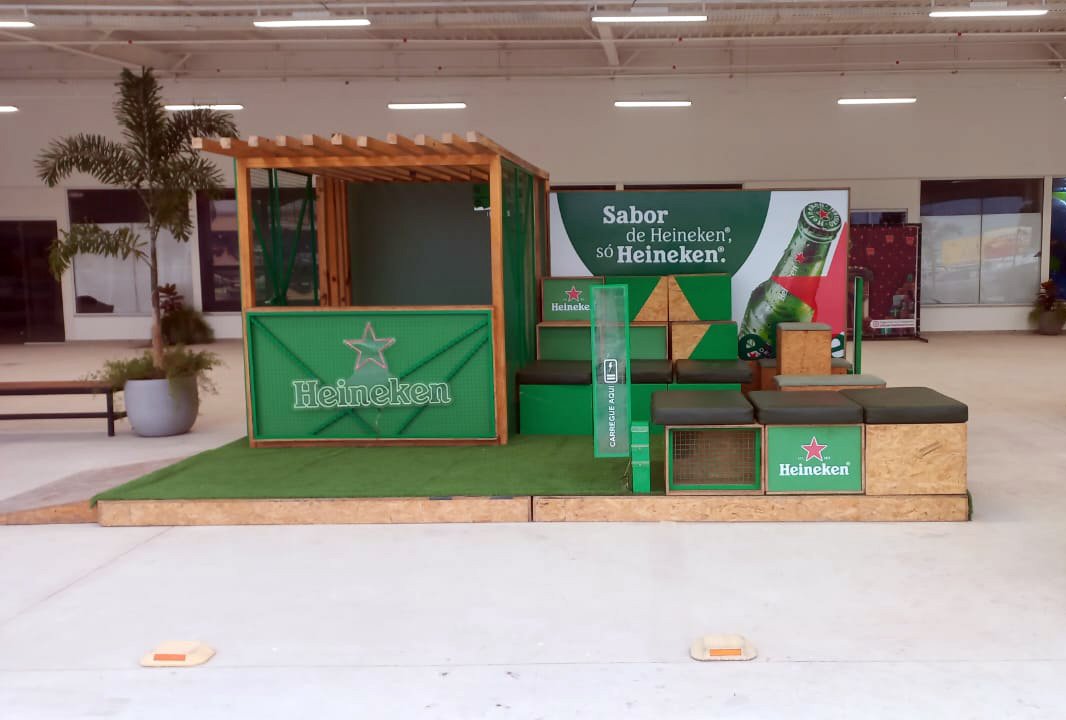 Recém-inaugurada loja Supermarket Alvorada, em Unamar, lança lounge em parceria com a Heineken