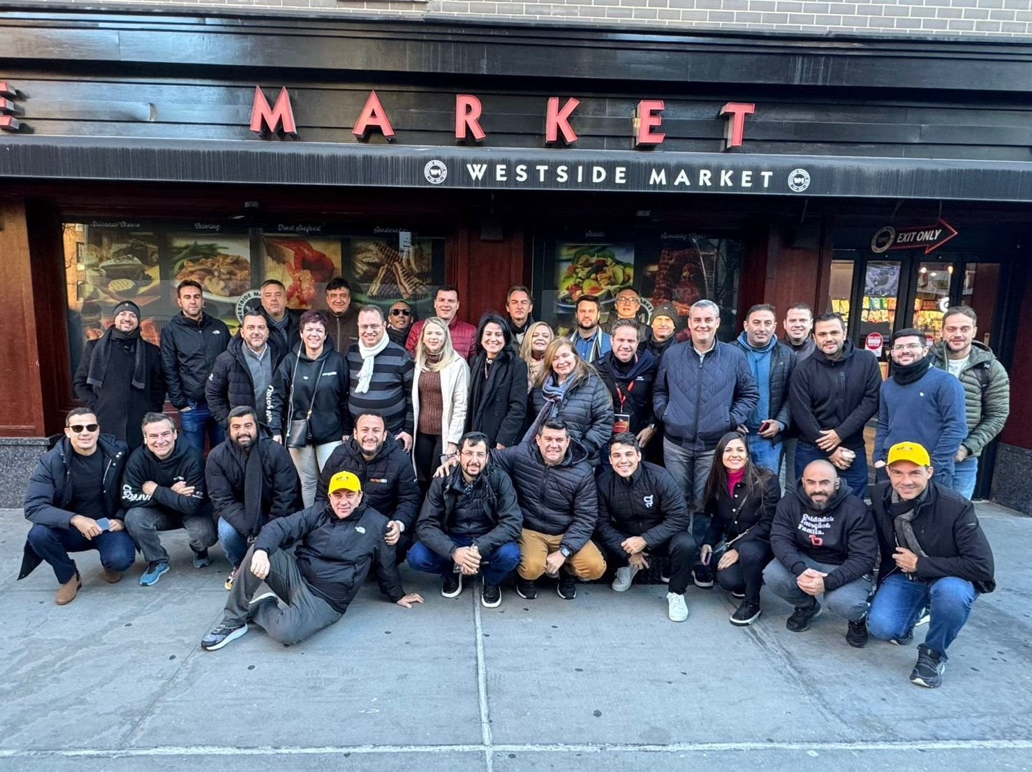 Inovação na prática: associados da ASSERJ exploram tendências no Westside Market NYC