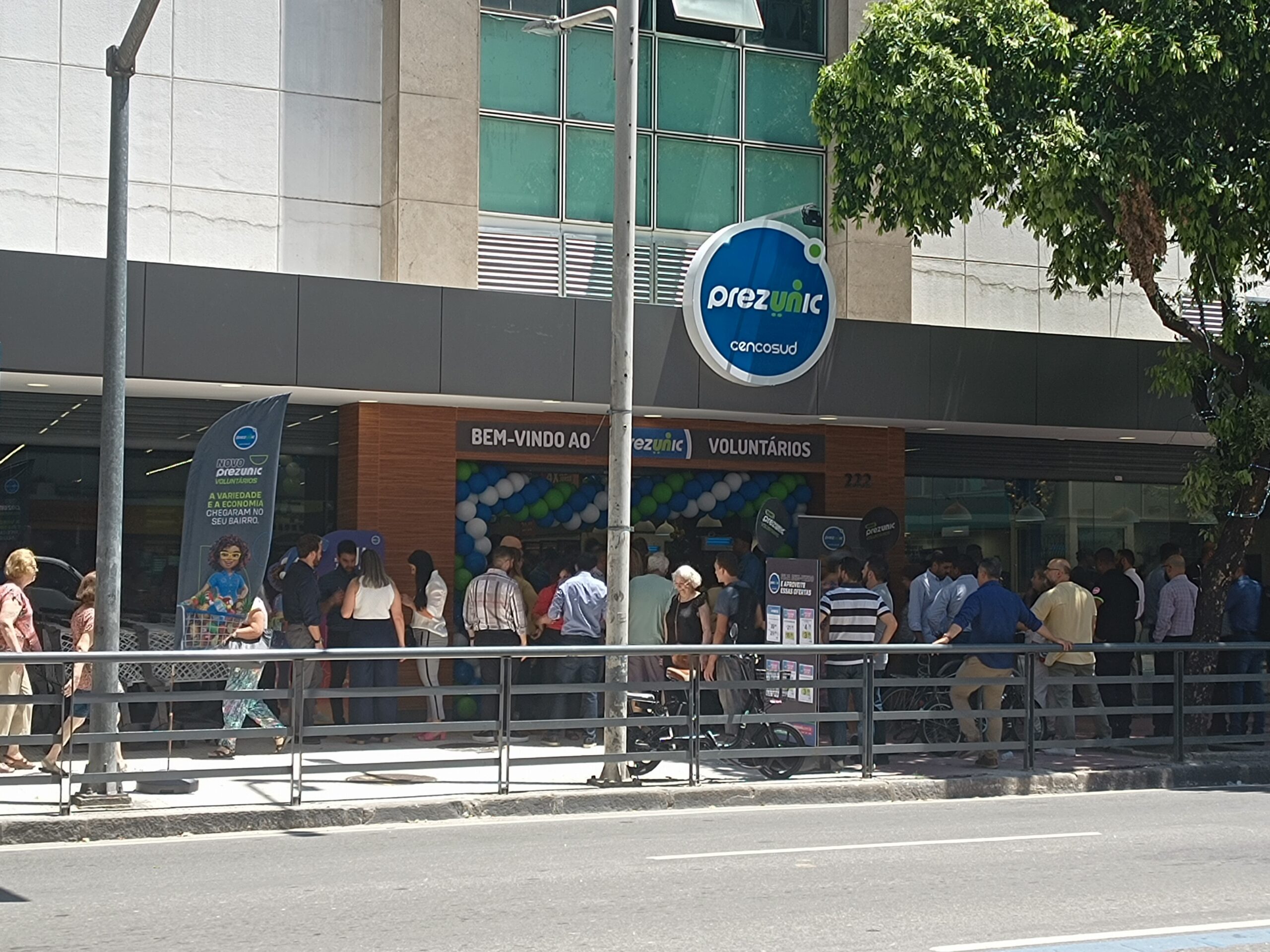 Rede de supermercados Prezunic inaugurou nesta quinta-feira, mais uma loja no Rio de Janeiro, desta vez, em Botafogo, Zona Sul.