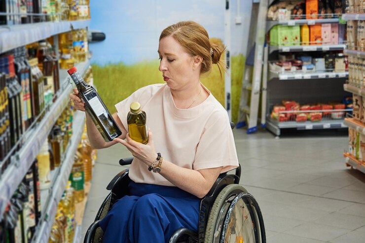 acessibilidade nos supermercados