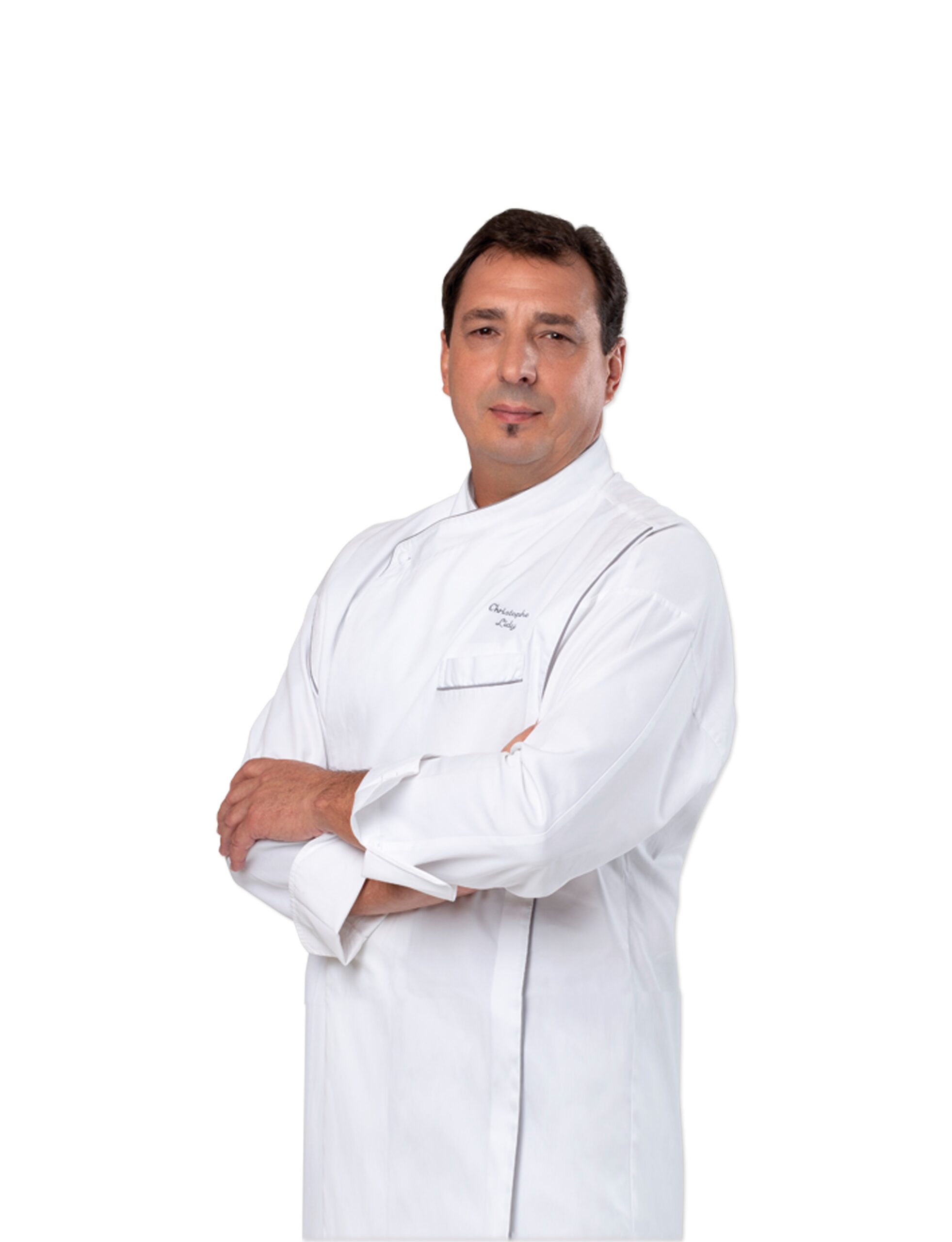 O chef Christophe Lidy